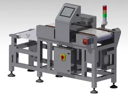 Metal Detector with Flap Type Reject Mechanism