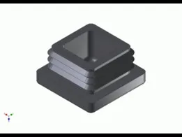 End caps for pipes.