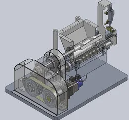 Horizontal Auger filling