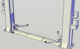 Hydraulic Car Lift/diorama garage