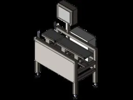 CHECK WEIGHER WITH METAL DETECTOR