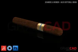 Corona Cigar - 16.5mm x 120mm