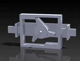 Three Tooth Rotary to Linear Mechanism
