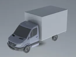 Mercedes Sprinter box body van