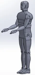 Human Figure "Berol Man" "Pickett Man" STEP Format