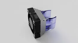 E3D 30mm to 40mm fan adapter