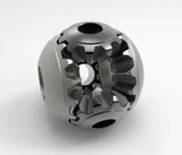 Spherical conjugated Differential Bevel Gears