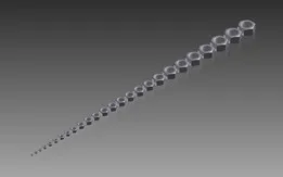 Din 934 (fine thread) (m6m) nuts