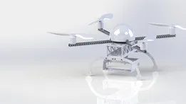 Aluminium quadrocopter