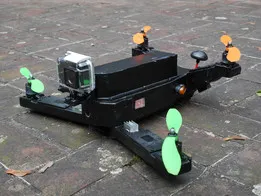 wooden quadrocopter foldable/waterproof