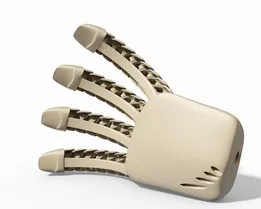 Flexible fingers hand