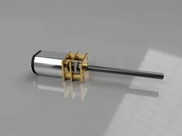Micro Metal Gearmotor, DC Motor with Gearbox, + Linear Actuator and Spool