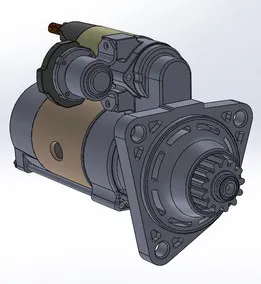 Doosan electric starter