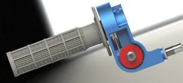 YX160 throttle and scott grip