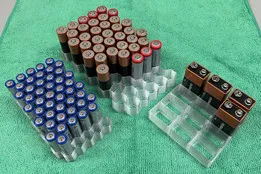 Battery Organizer for AAA, AA, 9V