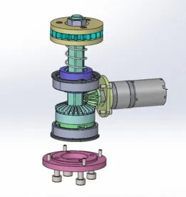 Linear motion rotary mechanism