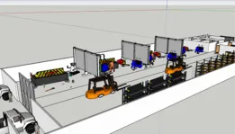 HYDRAULIC ROAD BLOCKER INDUSTRIAL WORKSHOP DESIGN