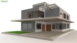 4,500 sq. ft. (500 sq. yard) House Plan