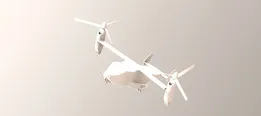 Bell Boeing V-22 Osprey in solidworks
