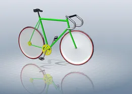 Fixie bicycle