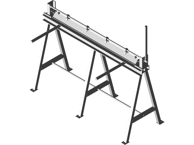 Manually sheet bender (Ручной листогиб) — Image 3 of 3