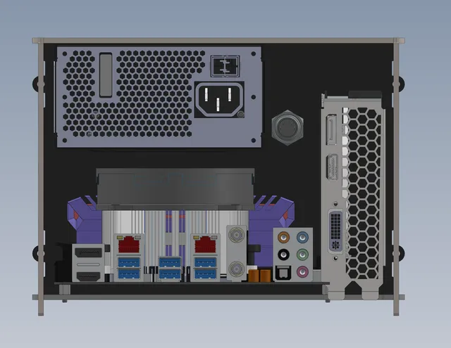 6 liter ITX Gaming Computer Case — Фото 17 из 17
