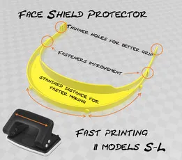 Shield Protector Face Mask Covid19