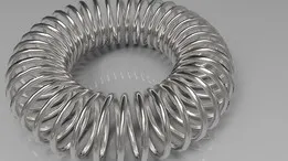 Curved Helix in SolidWorks
