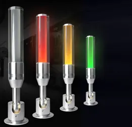 Three color alarm light of machine tool led three color light T03 fault alarm indicator light warning light tower 24V folded 220V