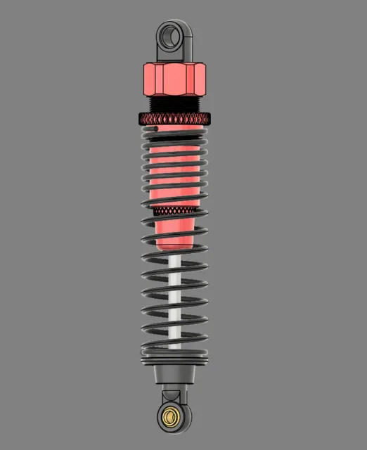 RC Shock Absorber Adjustable (Aluminum + Oil-Filled) — Фото 7 из 7
