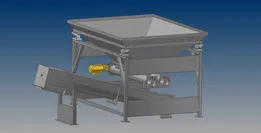 Decline Weight Mixer Auger for Agri Fertilizer