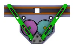 Mechanism design-rotary to linear motion