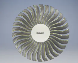 Jet Engine Fan