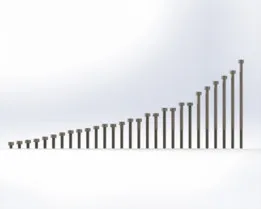 M3 Metric Socket Cap Head Screws
