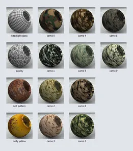 Materials for SolidWorks v1