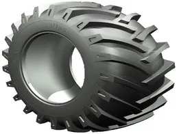 the tire from the wheel tractor MTZ
