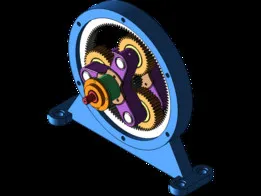 Planetary Gearbox – Parametric CAD Design
