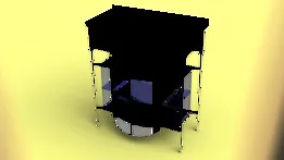 the pedestal under wash-basin
