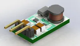 DD4012SA 6.5-40V to 3.3V 5V DC-DC Step-Down Buck Converter, 1A