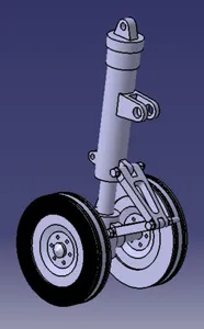 AIRCRAFT NOSE LANDING GEAR