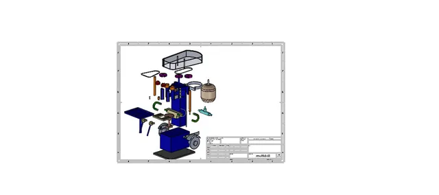 MULTI DRILLING MACHINE — Image 5 of 8
