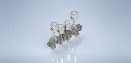 Hyundai D4GA 4-Cylinder Diesel Engine – Crankshaft & Piston Assembly