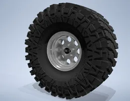 3D-модели колес для масштаба 1/24