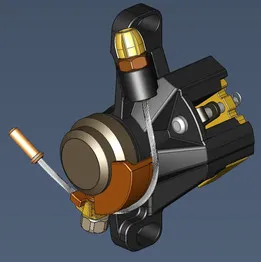 Bicycle disc brake calipers Shimano