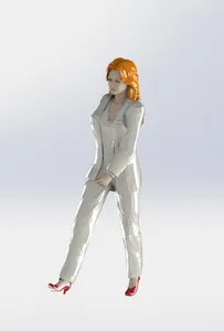 Doctor woman walking - Mulher doutora andando