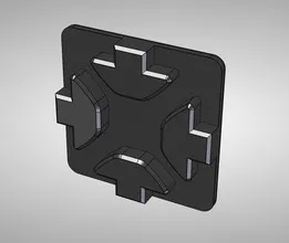 Profile 40x40 ending cap