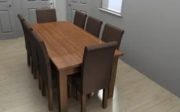 Table and chairs