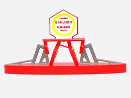 Grabcad 6 Million trophy design challenge