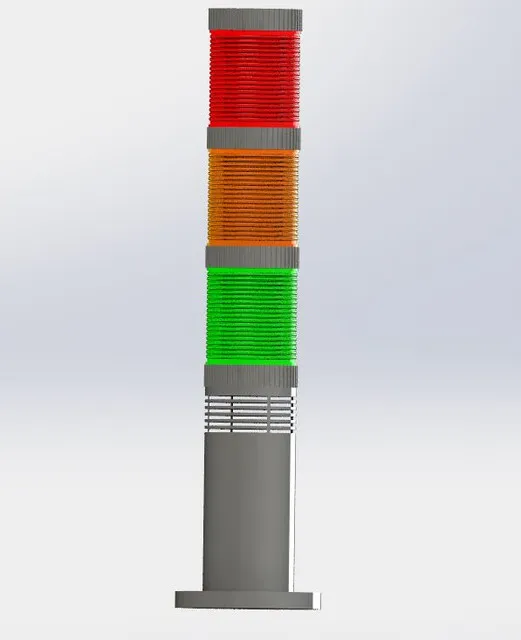 Three color warning light.SLDASM — Фото 4 из 5