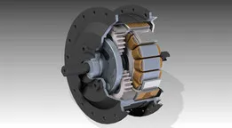 Golden Motor 250W geared hub motor for front bicyclewheel (Minimotor)